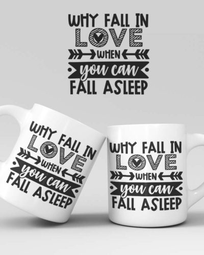 Εκτύπωση κούπας - Why fall in Love