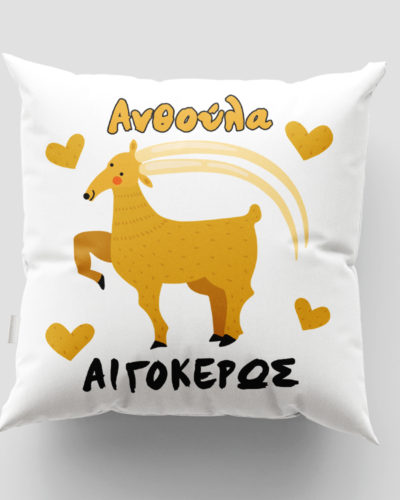 Μαξιλάρι με εκτύπωση - Ζώδιο - Αιγόκερως 1