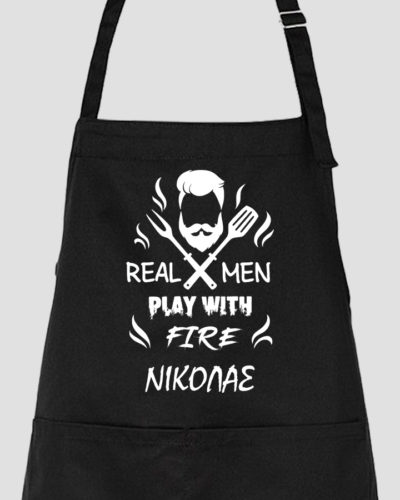 Ποδιά με εκτύπωση μαύρη - Σχέδιο 9